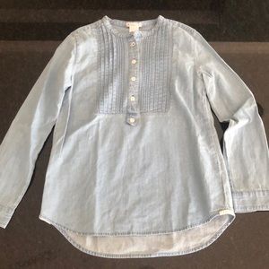 Crewcuts Chambray Longe Sleeve Shirt